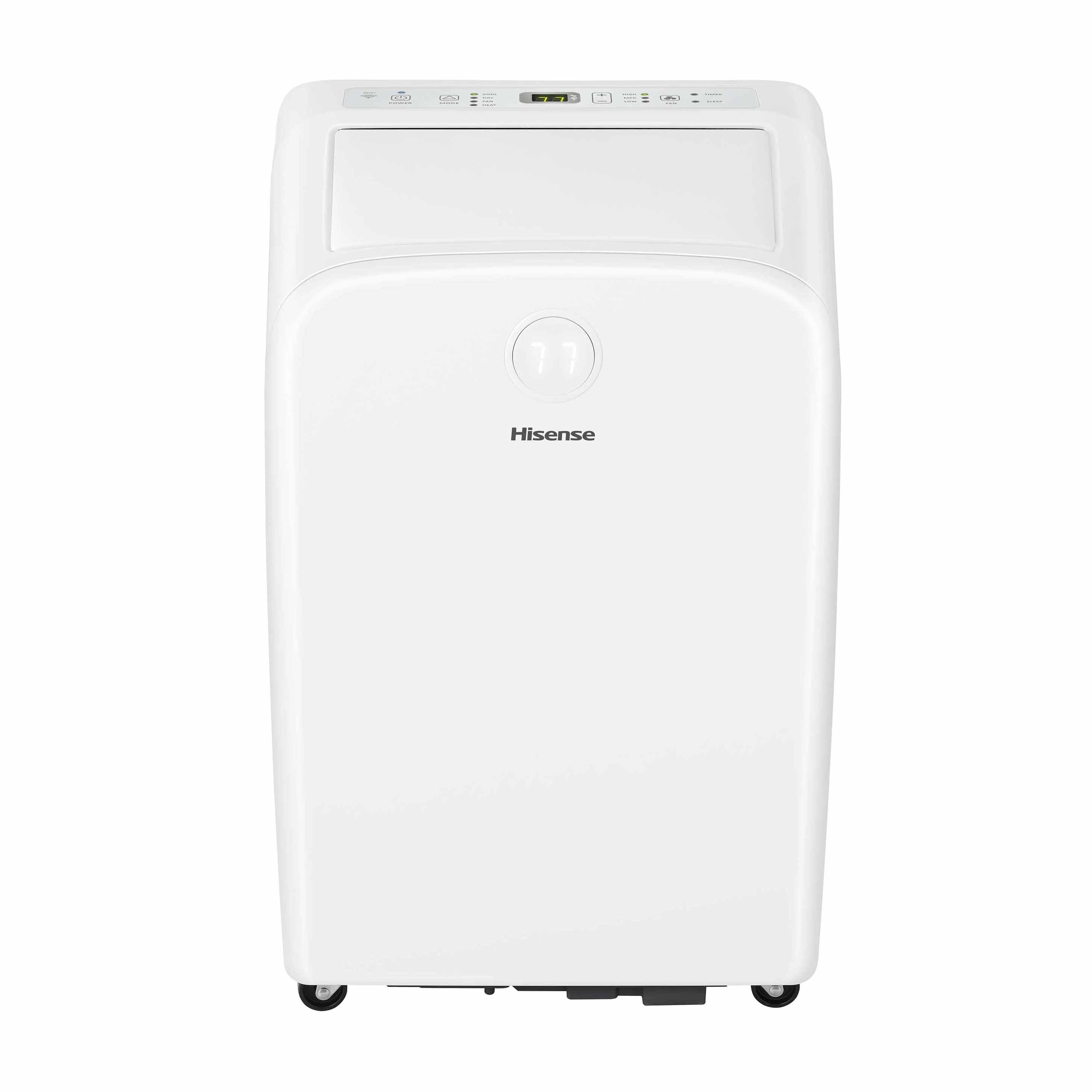 Image of Hisense 550 sq.ft WiFi 8,000 BTU Dual Hose Portable Air Conditioner