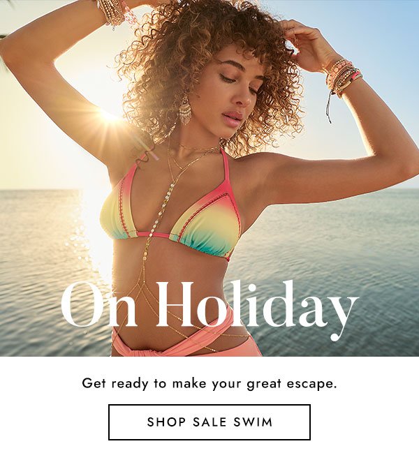 On Holiday - Shop Sale Swim