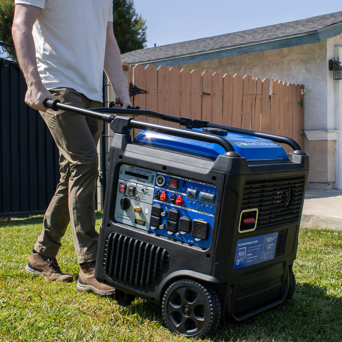 ALL NEW | 11,000 Watt Portable Dual Fuel Inverter Generator w/ CO Alert