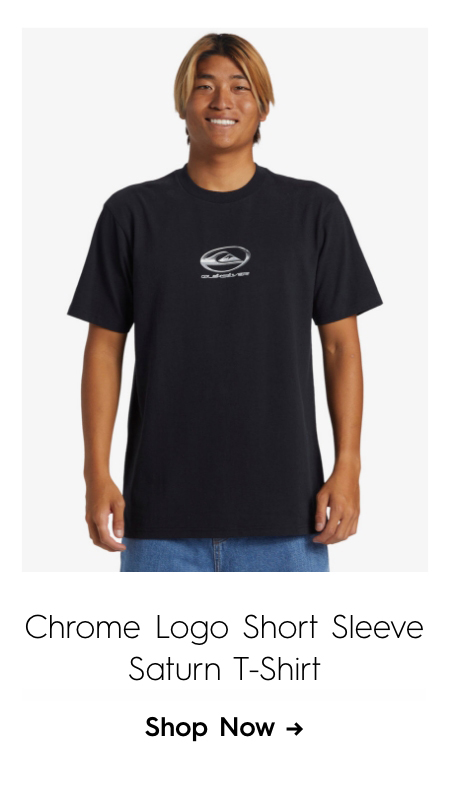 Chrome Logo Short Sleeve Saturn T-Shirt