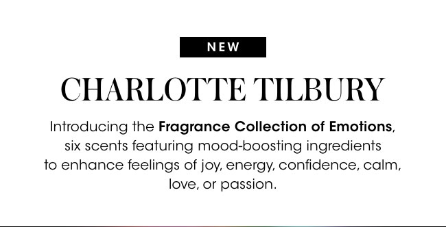 Charlotte Tilbury Fragrance Collection of Emotions