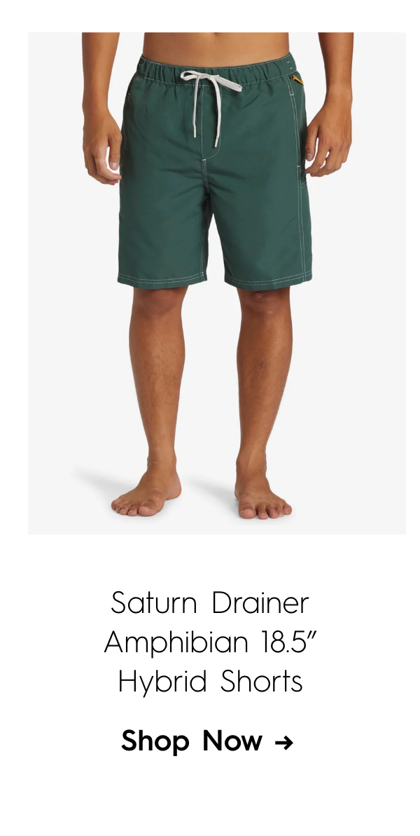 Saturn Drainer Amphibian 18.5" Hybrid Shorts