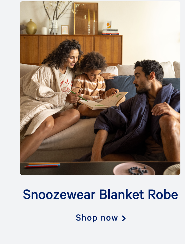 Snoozewear Blanket Robe >> Shop now >>