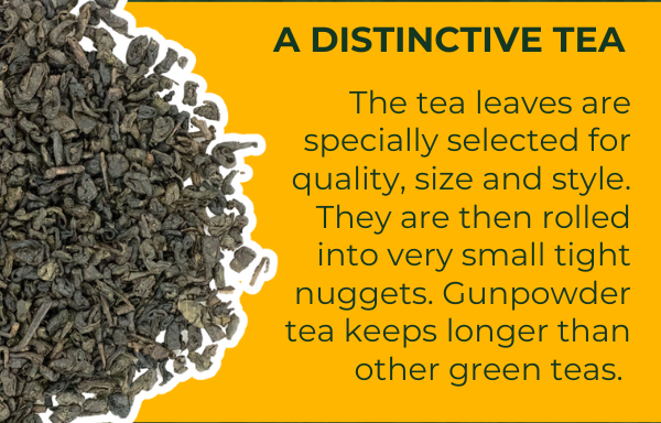 15% Off August's Featured Tea: Pinhead Gunpowder Green Tea