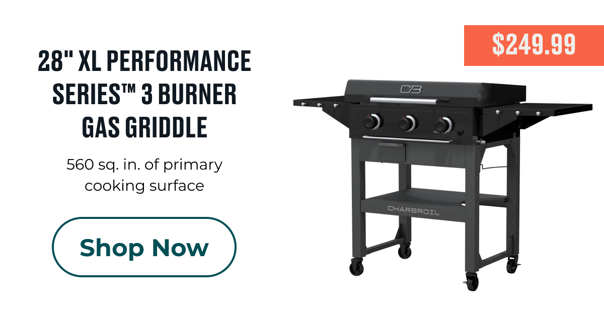 Shop 28" XL Performance Series™ 3-Burner Gas Griddle