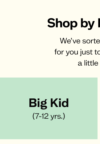 Shop Size Big Kid