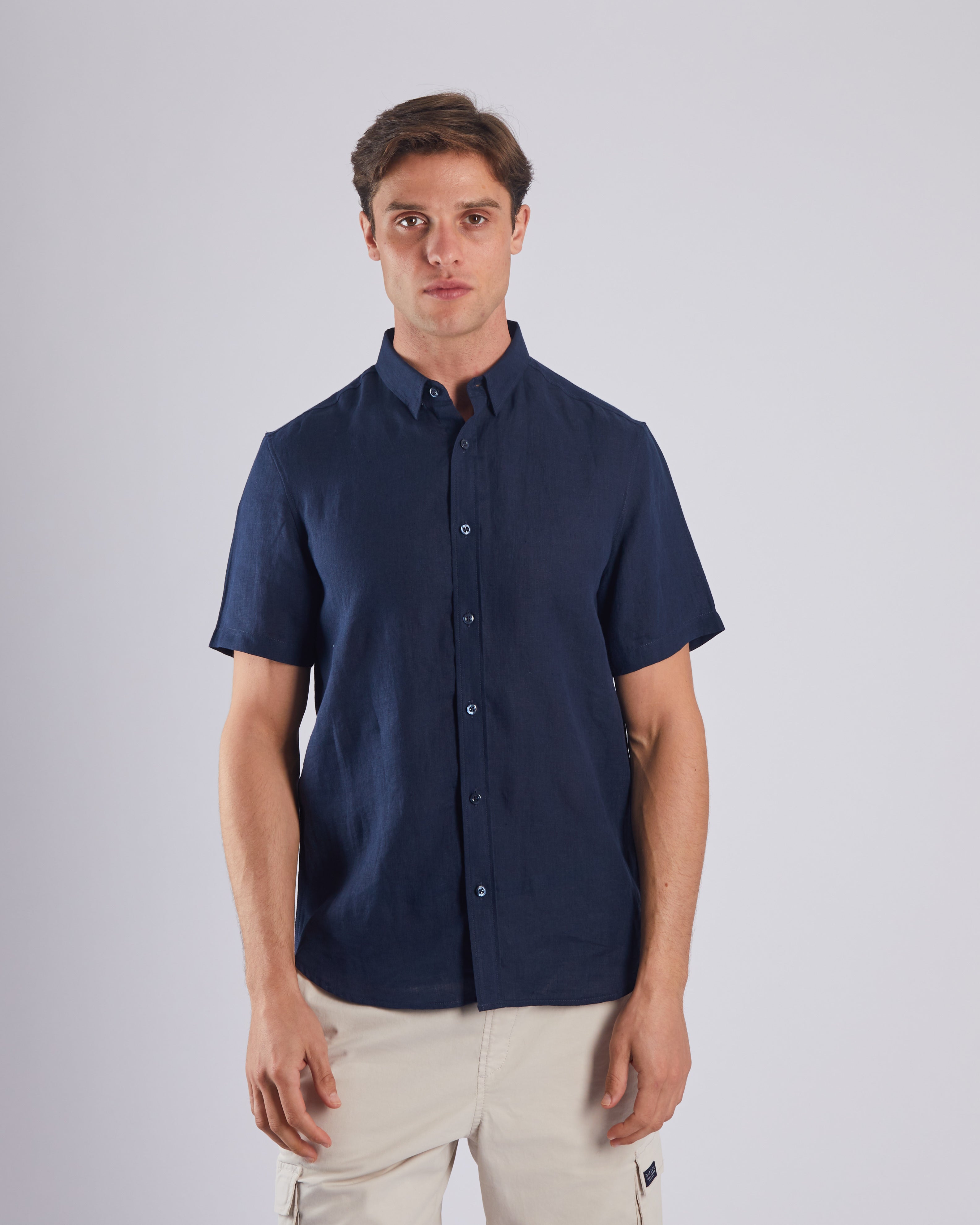 Image of Leslie SS Linen Shirt