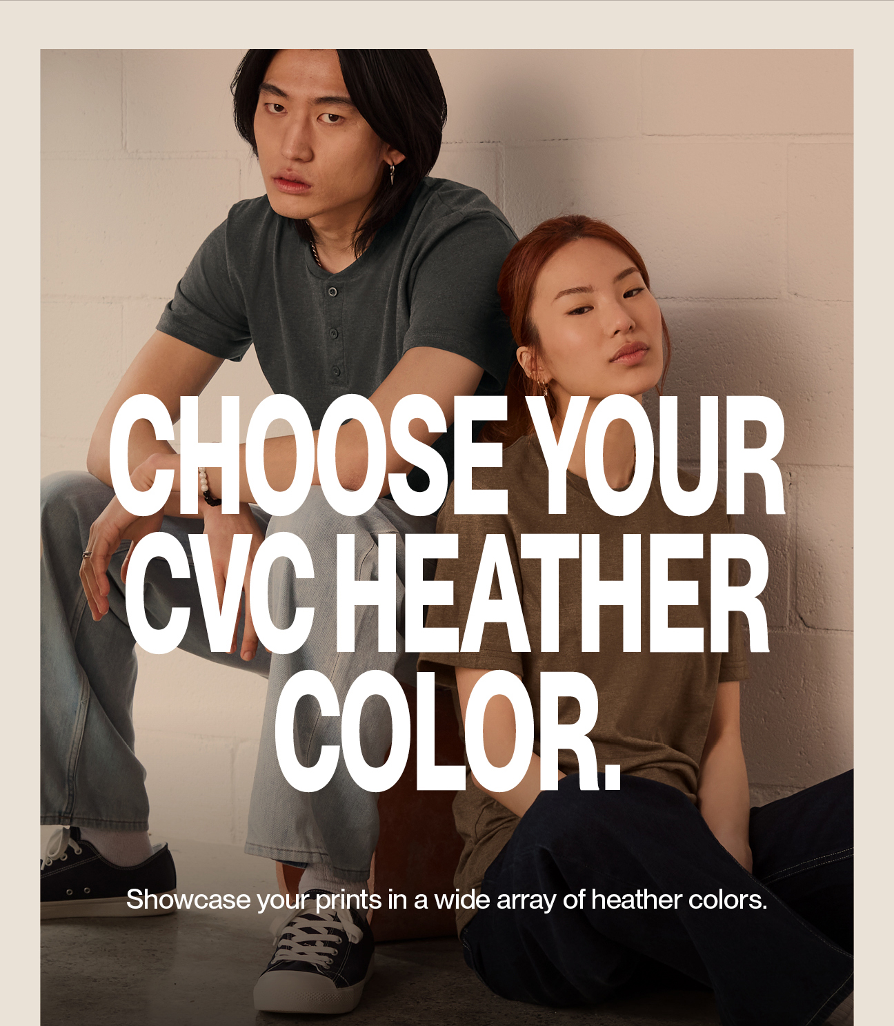 CVC Heather Color