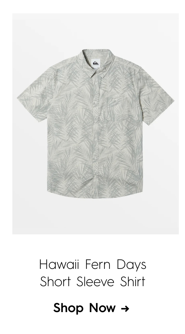 Hawaii Fern Days Short Sleeve Shirt