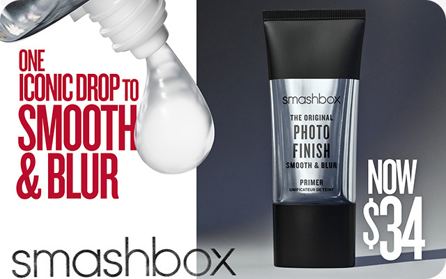 Smashbox | One Iconic Drop to Smooth & Blur. The Original Photo Finish - Smooth & Blur Now $34