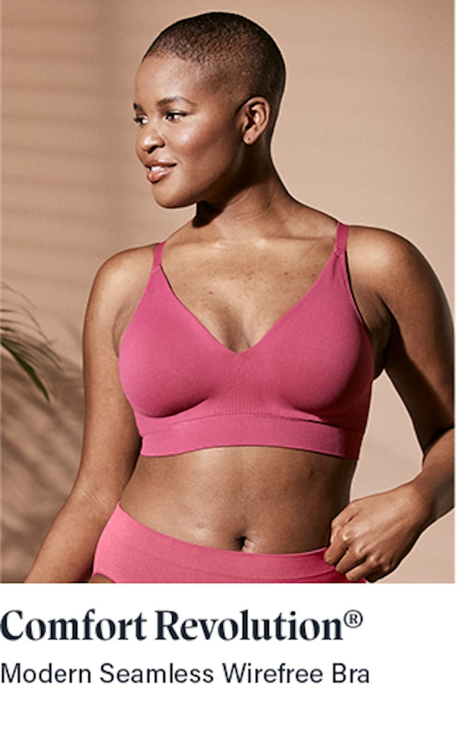 Comfort Revolution Modern Seamless Wirefree Bra