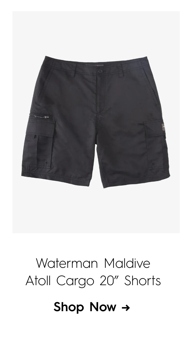 Waterman Maldive Atoll Cargo 20" Shorts