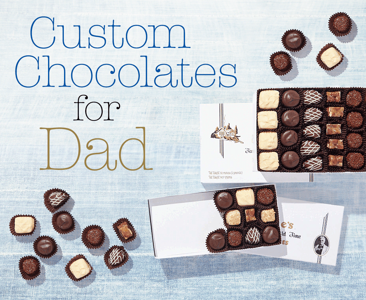 Custom Mix: Custom Chocolates for Dad