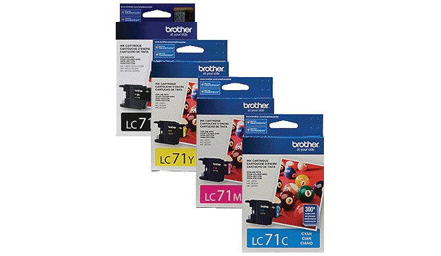 Standard Yield LC71 Ink Cartridge Bundle