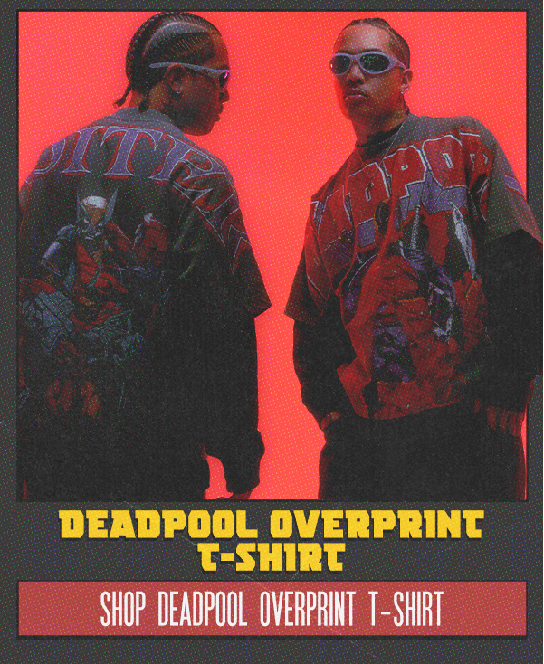 Deadpool Overprint T-Shirt. Shop now.