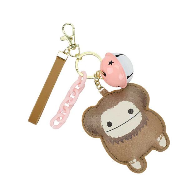 Squishmallow Benny the Bigfoot Multi Charm Keychain