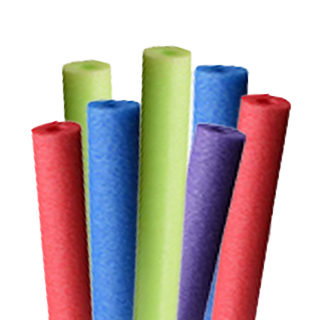 Variety of colorful 54-in. pool noodles