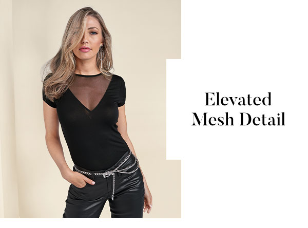 Mesh Detail Top