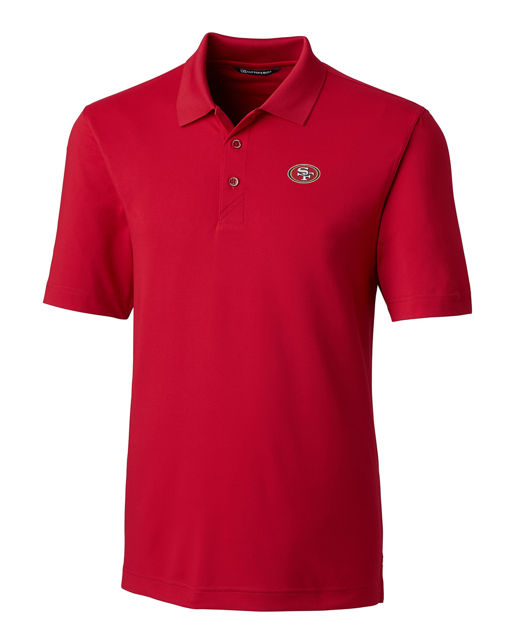 Image of San Francisco 49ers Cutter & Buck Forge Stretch Mens Big & Tall Polo