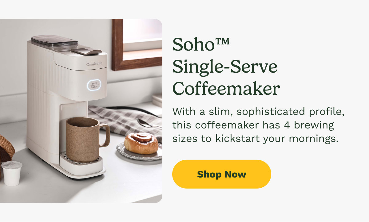 Cuisinart Soho™ Single-Serve Coffeemaker 