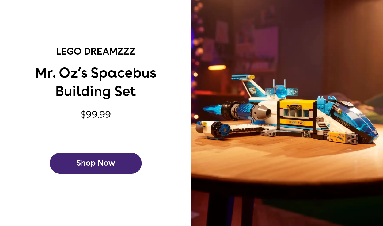 LEGO DREAMZzz Mr. Oz's Spacebus Building Set $99.99 Shop Now