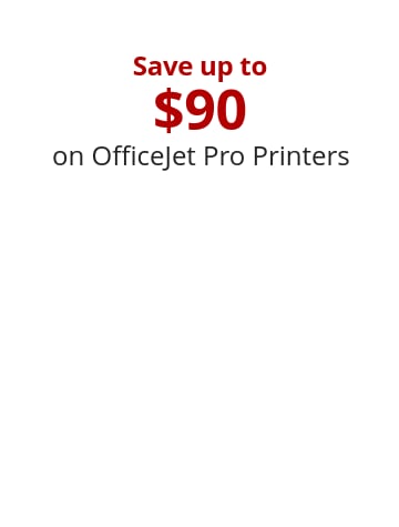 Save up to $90 on OfficeJet Pro Printers 3 months free Ink with HP+