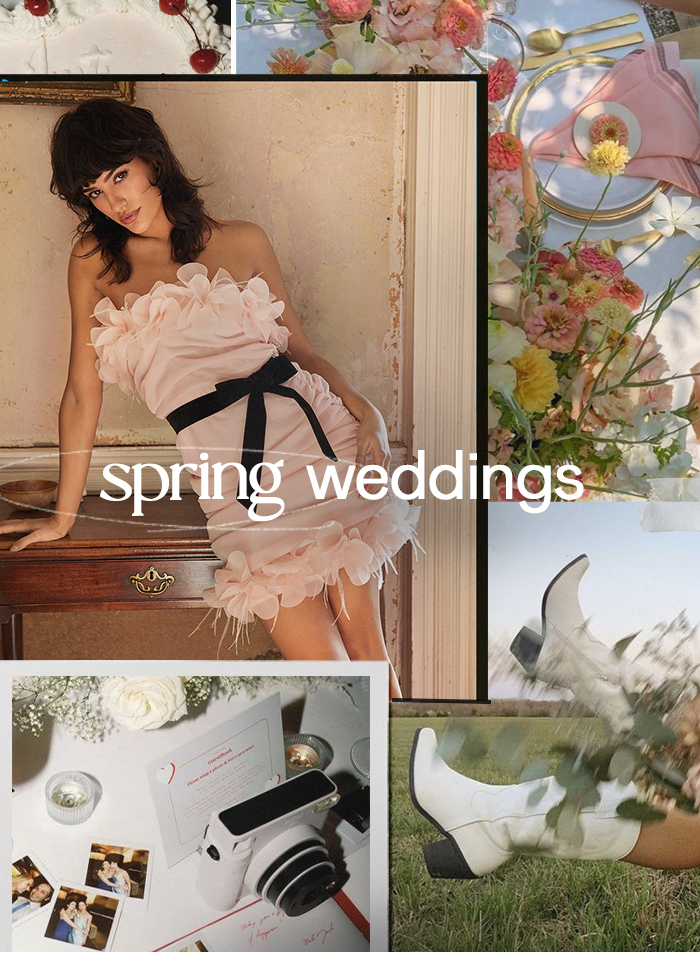 spring weddings 