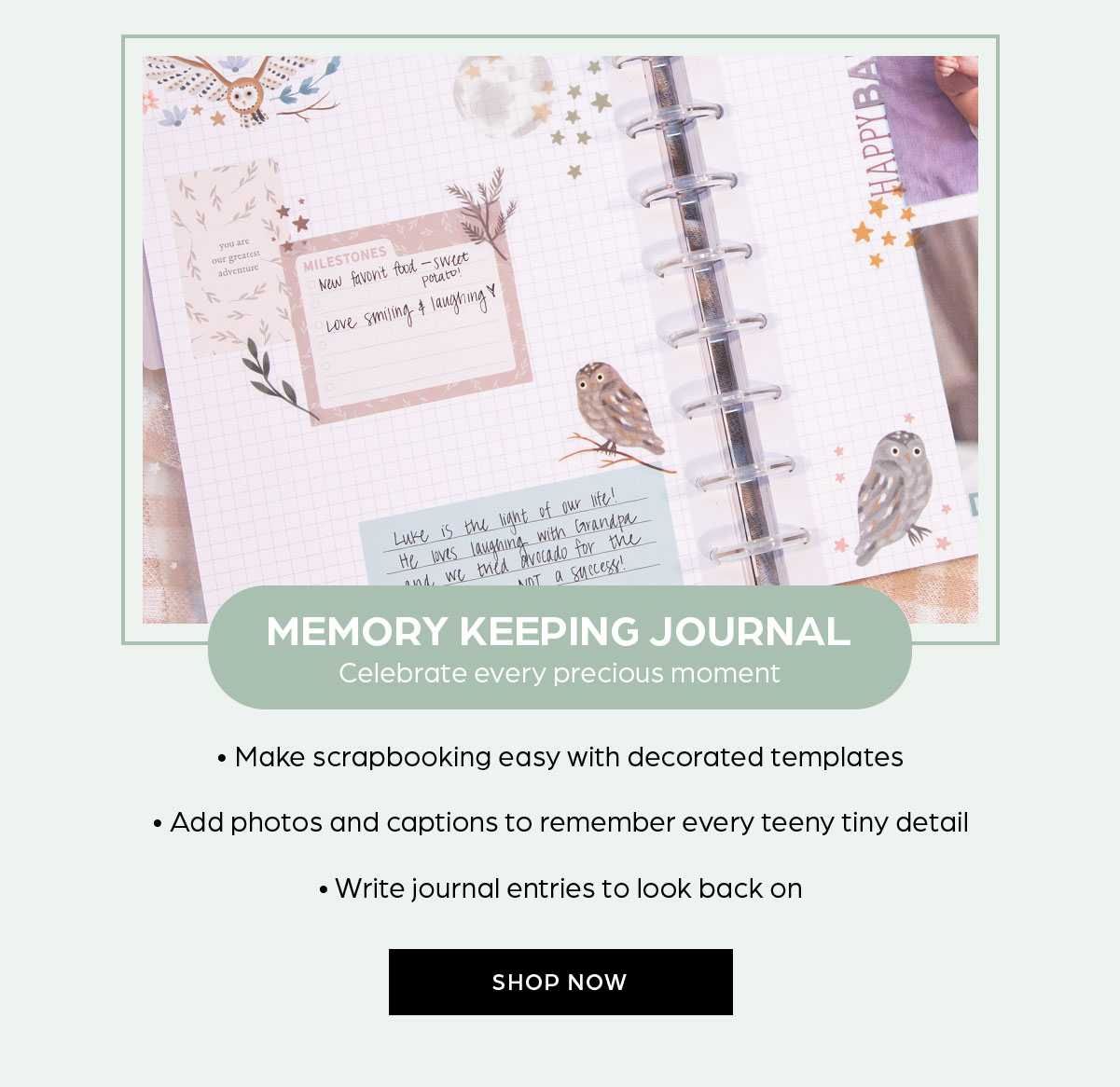 Memory Keeping Journal