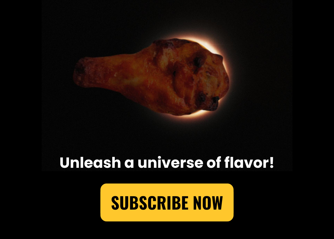 Free jumbo wings for a year! Subscribe today!