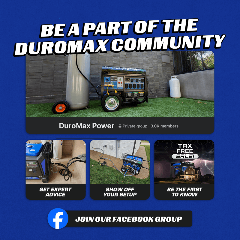 Be A Part of the DuroMax Community