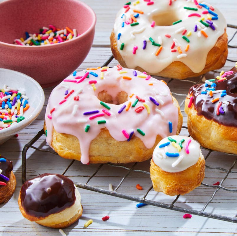 Pop Open a Can of Biscuits for Easy Air Fryer Doughnuts