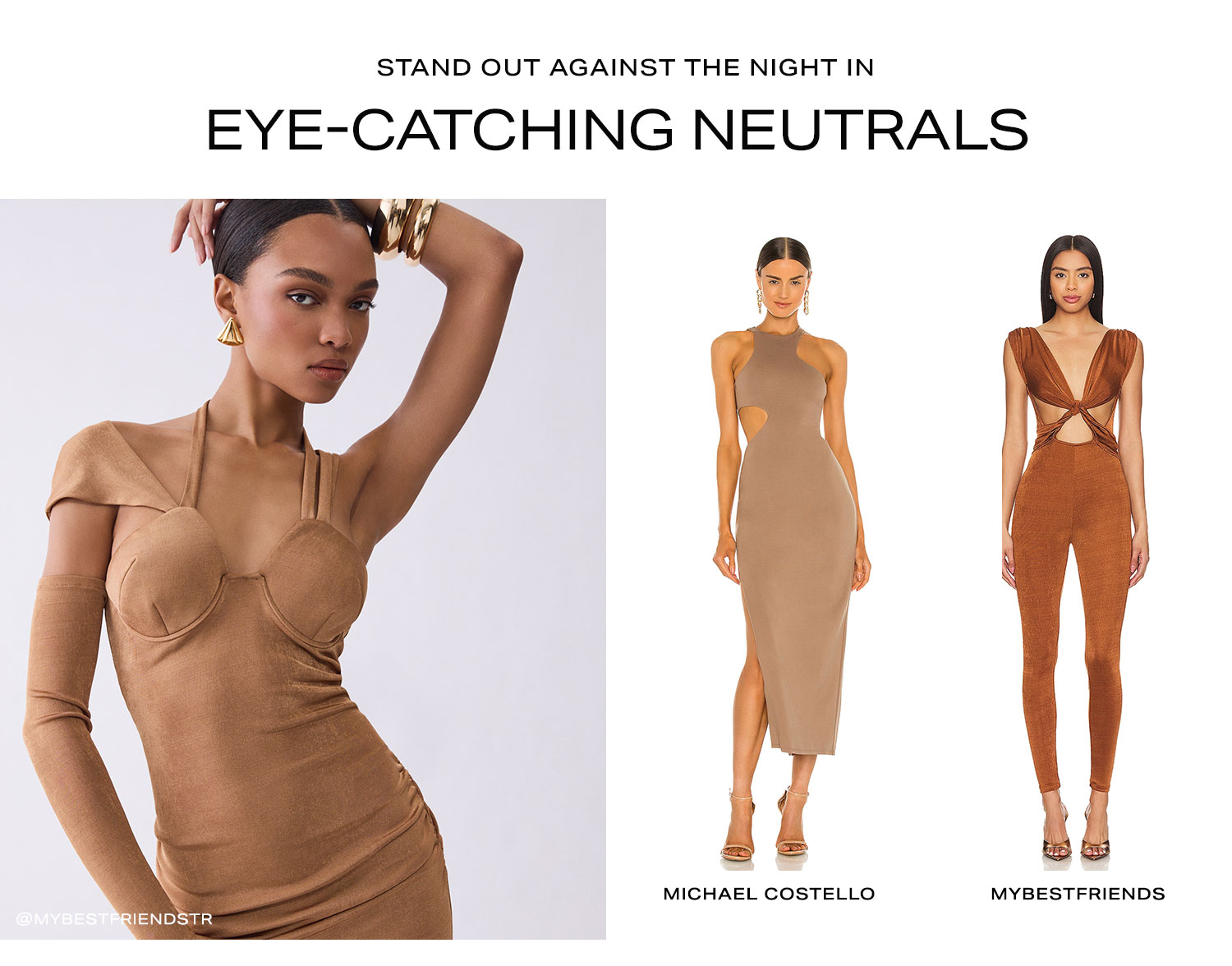 Stand Out Against the Night in Eye-Catching Neutrals