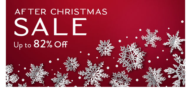 After Christmas SALE | Up to 82% Off