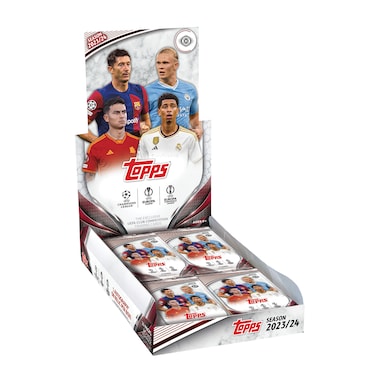 2023-24 Topps UEFA Club Competitions Factory Sealed Hobby Box