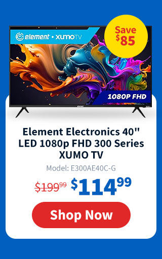 Element Electronics 40" LED 1080p FHD 300 Series XUMO TV