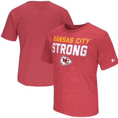  Starter  Red  Kansas City Strong T-Shirt