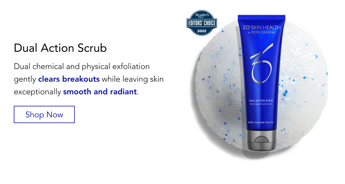 Dual Action Scrub - Shop Now