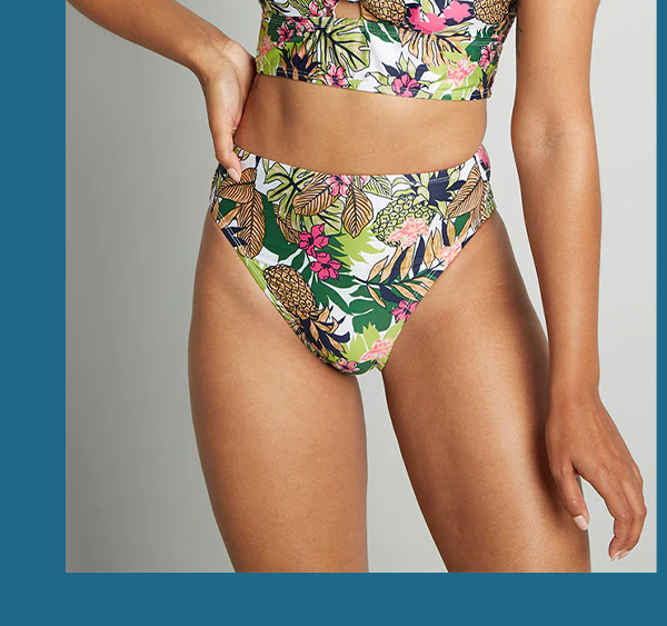 The Franky High-Waisted Bikini Bottom