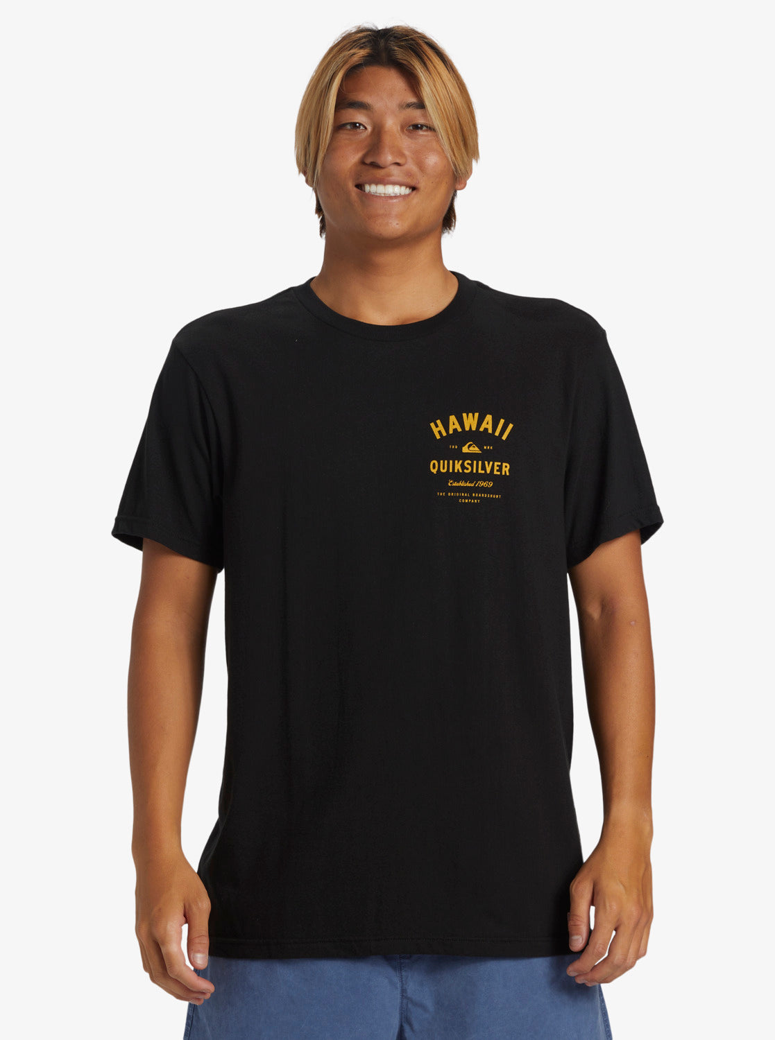 Image of Hawaii Badge T-Shirt - Black