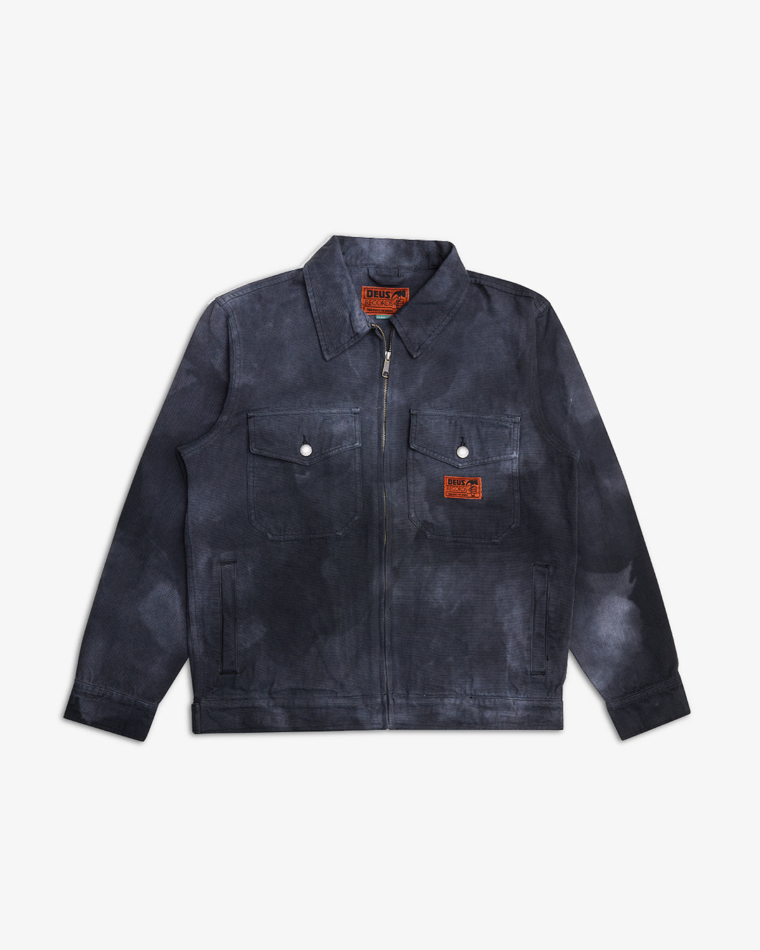 Image of Ortiz Tie Dye Jacket - Anthracite