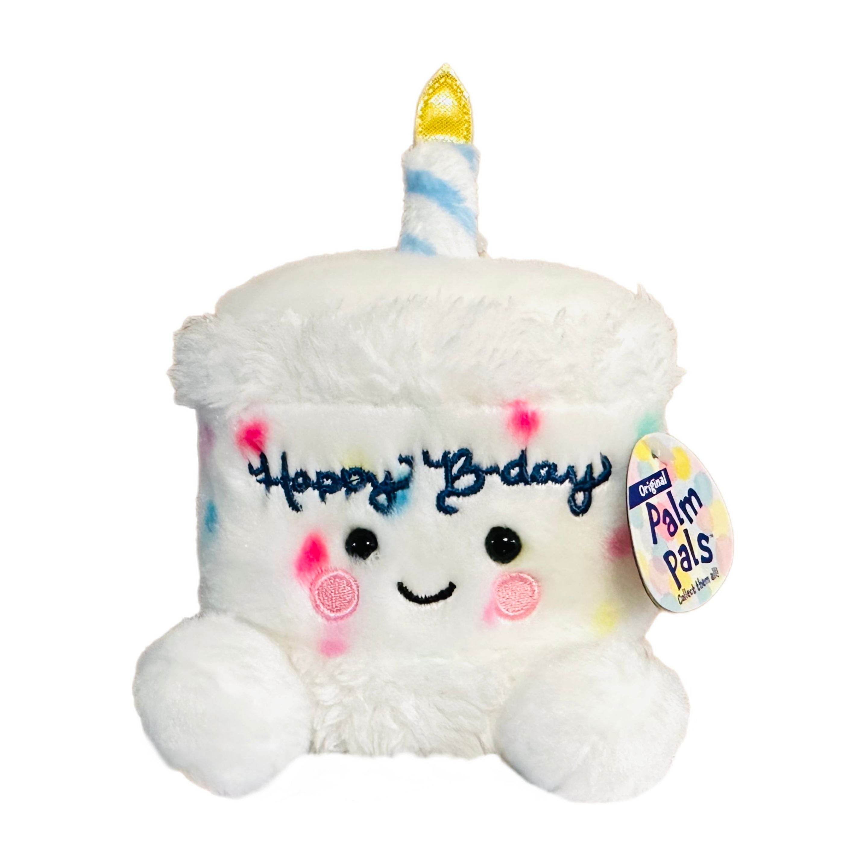 Palm Pals 5 Inch Happy the Birthday Cake Plush Toy