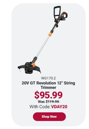 20V POWER SHARE GT REVOLUTION 12" STRING TRIMMER