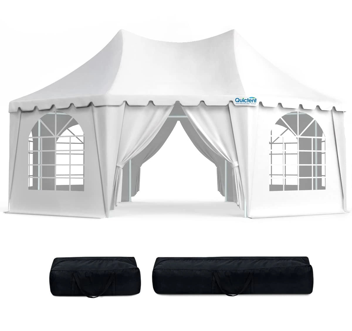 20' x 14.5' Octagonal Party Tent-White