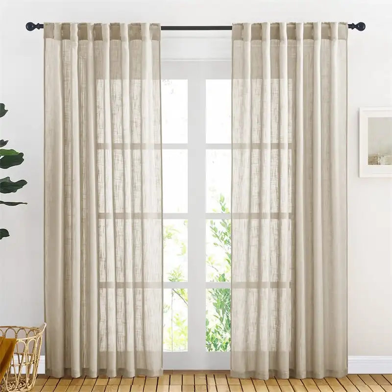 Custom Sheer Curtain Light Filtering Drape