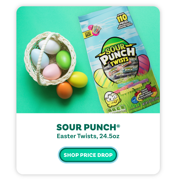 Sour Punch Easter Twists 24.5oz Bag - Shop >>