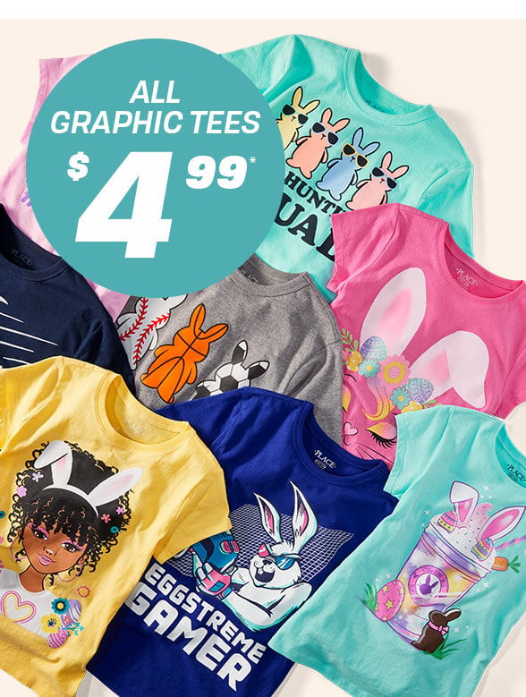 $4.99 All Graphic Tees 