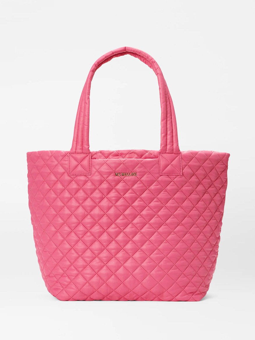 Image of MZ Wallace Medium Metro Tote Deluxe in Zinnia Oxford