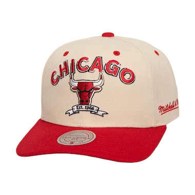  Mitchell & Ness Cream/Red  6x NBA Champions Soul Legacy Defined Snapback Hat