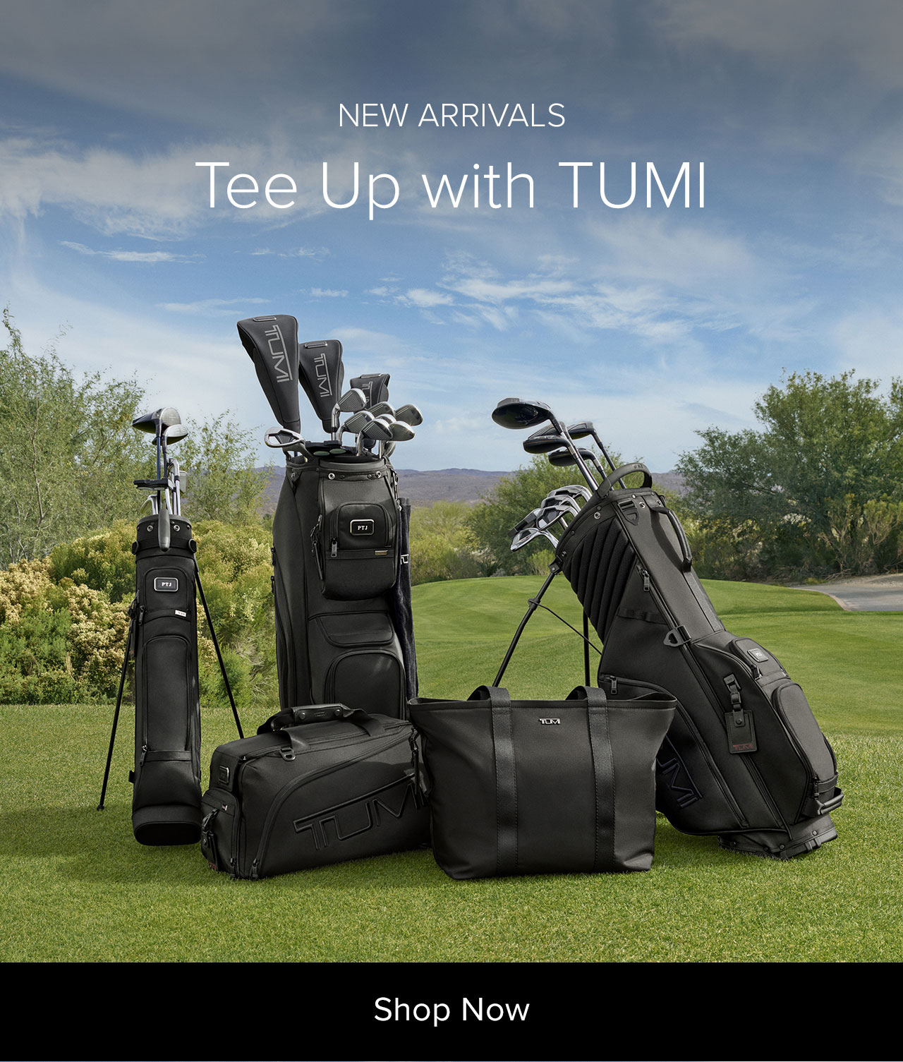 Shop Now: New Arrivals - Tee Up with TUMI