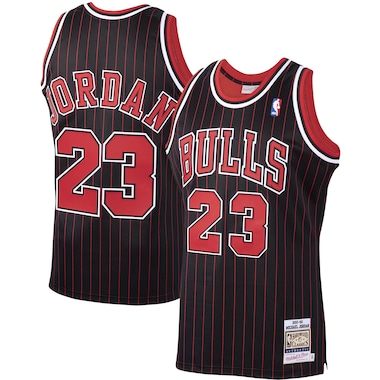  Mitchell & Ness Michael Jordan Black  1995/96 Hardwood Classics Authentic Jersey